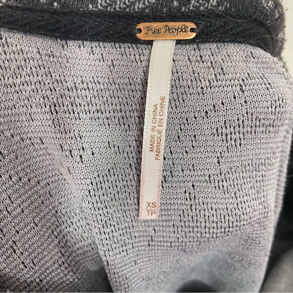 Free People Black Lace Crewneck Sweater - Picture 5 of 5